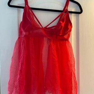 NWT Victoria’s Secret Babydoll 2pc set
